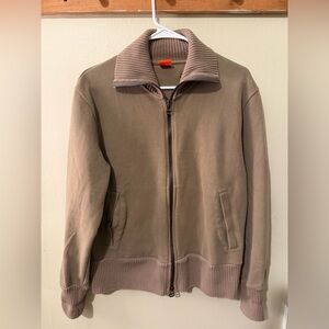 Hugo Boss BOSS Full Zip Knit Jacket Sweater Medium